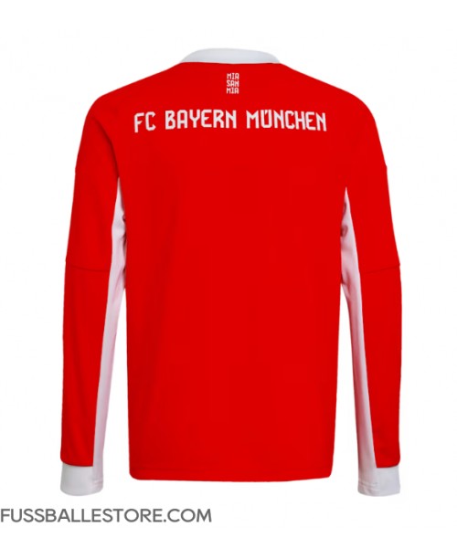 Günstige Bayern Munich Heimtrikot 2025-26 Langarm Günstige Bayern Munich Heimtrikot 2025-26 Langarm